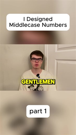 I DesignedMiddlecase Numbers1 #animation #mathematics #logo