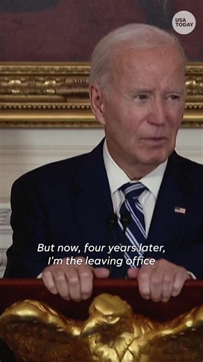 26K views · 527 reactions | President Biden to new members of Congress ahead of January 6th: "I'm determined to do everything in my power to respect the peaceful transfer of power." | USA TODAY | Facebook
