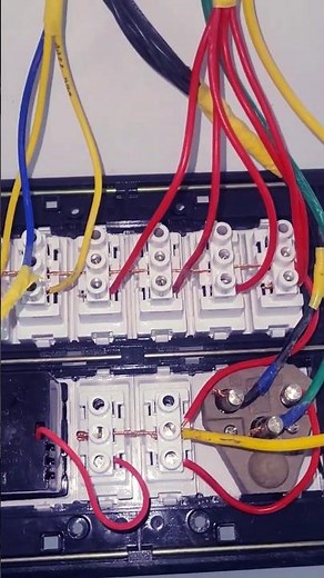 Perfect Switch Board Wiring Professional Finishing #fyp