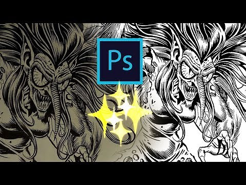 ✨How to Clean Up Messy Line Art w/Dodge and Burn!