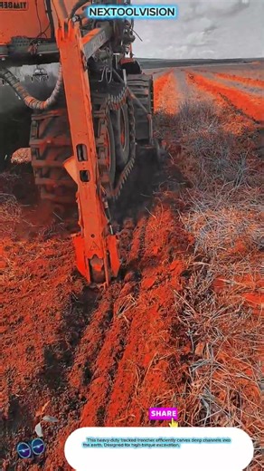 Giant Machine Heavy-Duty Tree Planting Machine Innovation for Large Areas: Automatic and Fast.