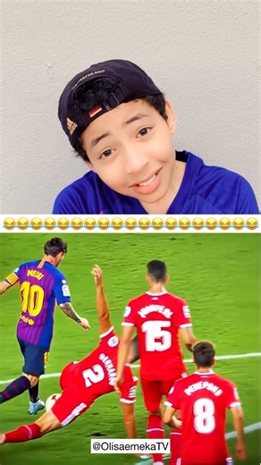 When I look at Messi dribbling what comes out of my mind is this an alien 👽 what of you?? #barcelona #InterMiami #monitization | Olisaemeka TV