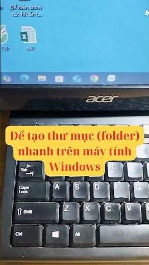 Create folders quickly on your Windows computer #windows #keyboard #computer