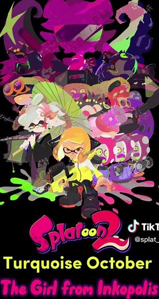 #splatoon2 #fyp #splatoon #splatoon2ost | turquoise october