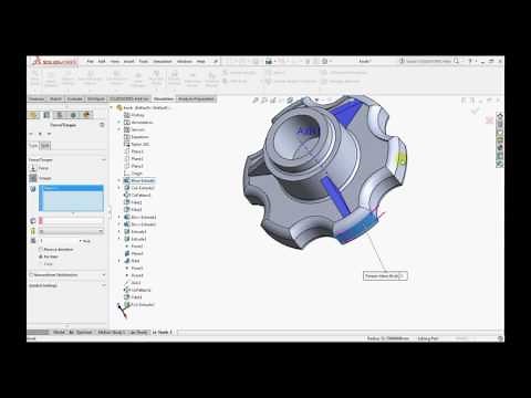 Optimization by using solidworks simulation
