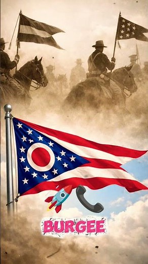 Ohio’s Flag Is Built Different 🇺🇸 #ohio #flags #history #historical