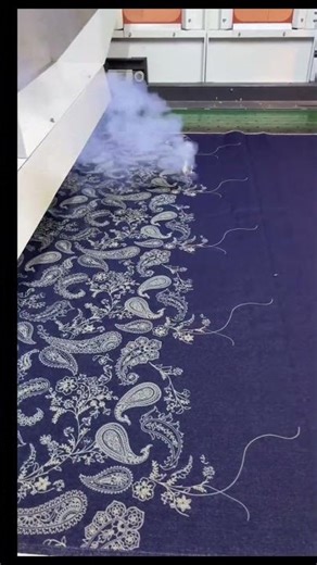 Laser Etching Intricate Patterns on Fabric