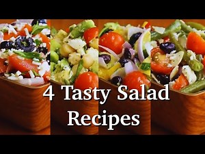 4 Quick And Easy Salad Recipes That Will Satisfy Your Hunger!