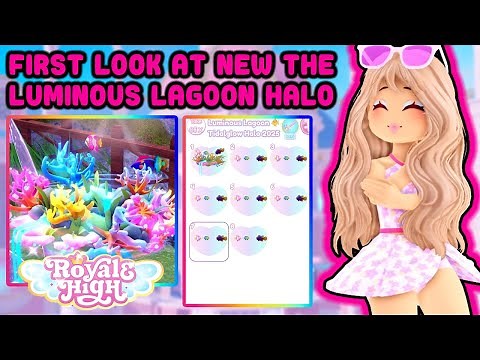 First Look At The NEW LUMINOUS LAGOON TIDALGLOW HALO 2025 Royale High Update