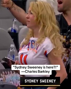 😂😂😂 #nbafinals #sydneysweeney #espnsocial | sydney sweeney