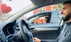 Driver's prank goes hilariously wrong