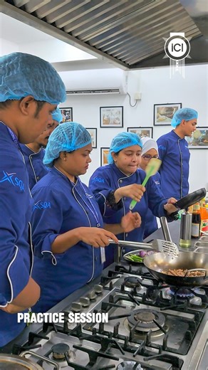 8.8K views · 113 reactions | The SQA Diploma in Global Culinary Arts Batch 9 practice session is going on! | ICI International Culinary Institute | Facebook
