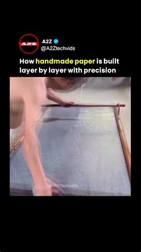 Satisfying 1,000-Year-Old Art: Making Paper by Hand
