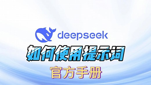 DeepSeek提示词如何使用-官方手册