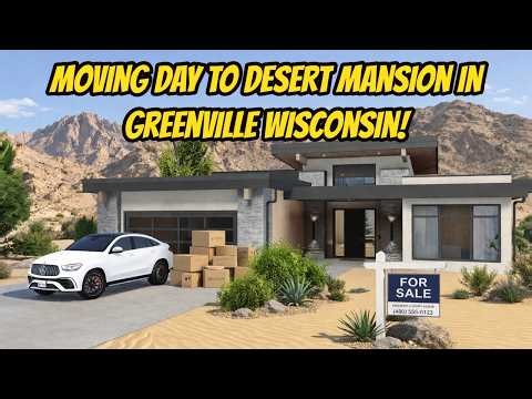 *NEW* Greenville Wisconsin Rich Family Moving Day to Desert Mansion Roblox Roleplay Update