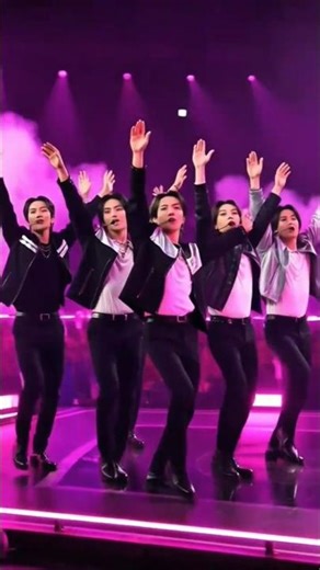 Energetic K-pop Boy Band Dance 💃🎶 Confetti & Fans | K-pop Magic World #shorts