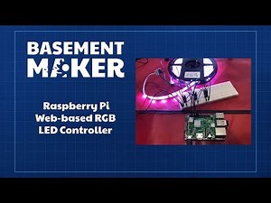 Raspberry Pi - Web-Based RGB LED Controller