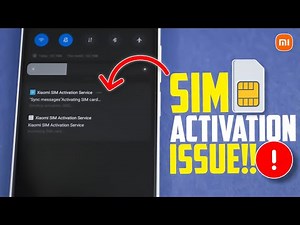 How to Fix SIM Activation Service is Running Issue on Xiaomi Redmi | 100% Working Solution