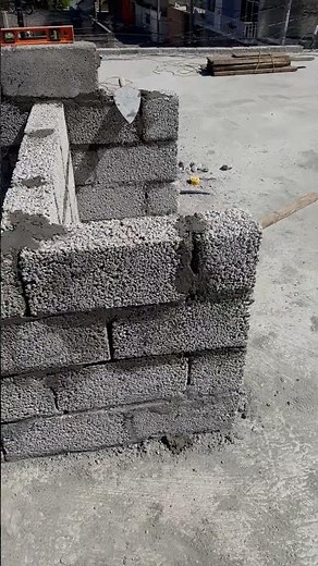 construyendo una base para tinaco con block