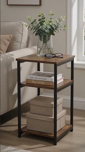 Smart Space-Saving Small Side Table For Any Room! #Shorts
