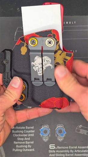 Hellhound arms holster box opening for Smith & Wesson PERFORMANCE CENTER M&P SHIELD X™ CARRY COMP