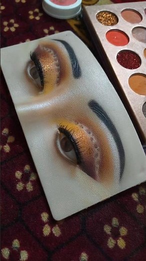 leopard eye look – easy step by step tutorial #LeopardEyeMakeup #EyeMakeupTutorial #FierceEyeLook