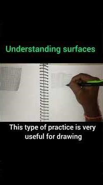 Grid Deformation Drawing Practice | Learning 3D Surfaces