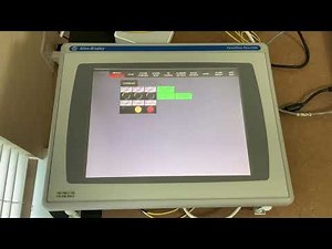 Allen Bradley Panelview Plus HMI How to make it dimmer or brighter