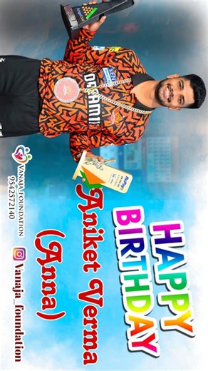 aniketvermafanpage | Celebrating Aniket Verma’s Birthday in the most meaningful way 💙🏏 On this special day, die-hard fans Sai Kiran & Ganesh yash chose... | Instagram