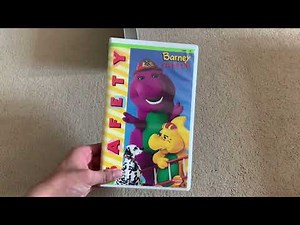 Barney Safety 1995 VHS (2 Copies)