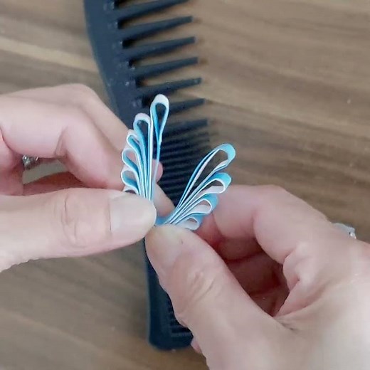 How to quill Butterfly with Comb #filigree #basteln #handmade #quilling #paperbutterfly #shorts #diy