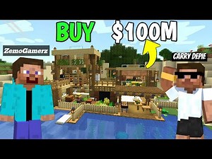 MINECRAFT But! I BOUGHT @CarryDepie House