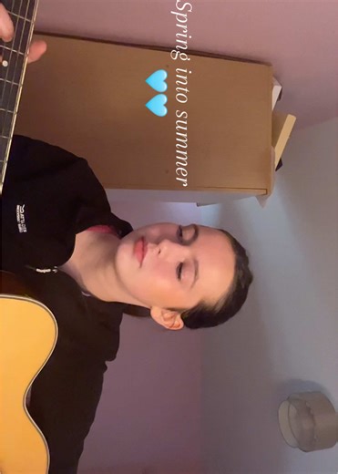 Spring into Summer 🩵 - Lizzy McAlpine #springintosummer #lizzymcalpine #song #singing #guitar #acoustic #fyp #fouryou #foryoupage❤️❤️ #abcxyz #trends #viralvideos #ireland #irelandtiktok