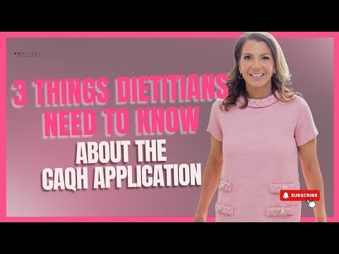 3 Things Dietitians NEED to Know About the CAQH | Tips for Dietitians