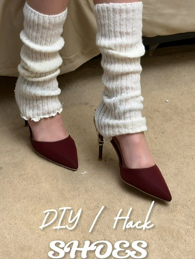 Retro leg warmers with a modern glam twist 👠💫 #SHEIN #SHEINstyle #SHEINhaul #SHEINForAll #OOTD #fashion #chic | SHEIN