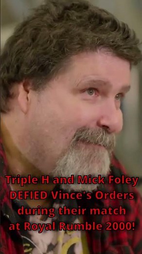 Triple H and Cactus Jack Mick Foley went AGAINST THE SCRIPT Vince McMahon laid out! Thumbtacks?! WWE