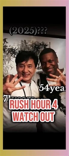 Chris Tucker and Jackie Chan Tease for Rush Hour 4 reunion 2025 #shorts