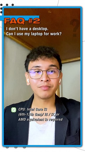 FAQ # 2: Can I use my laptop for work? Watch the video to know more about our technical requirements. If you’re interested to work permanently at home, apply now at Cyberbacker. #cyberbackercareers #cyberbacker #wfh #workfromhome #faq #frequentlyaskedquestions #onlinejobs #remotework #tiktokph