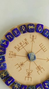 Lapis Lazuli Rune Sets Elder Futhrak Rune Set Comes With Black Velvet Pouch to Carry and Rune Card - Etsy