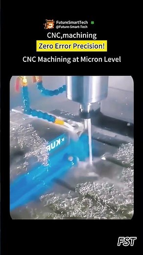 CNC Machining at Micron Level — Zero Error Precision!