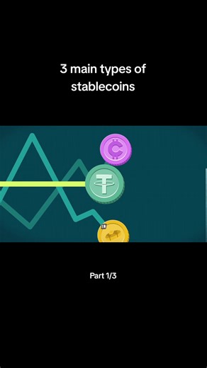3 Main Types of Stablecoins Explained