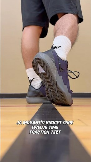 How good is Ja Morants $90 shoe!? Nike Twelve Time traction test