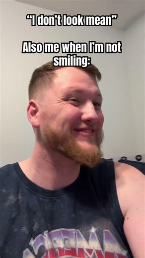 I don’t look mean challenge #Funny #Short #Relatable #Meme