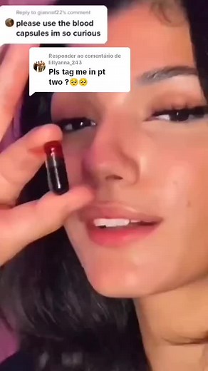 Blood Capsule Prank: Fake Blood in Mouth