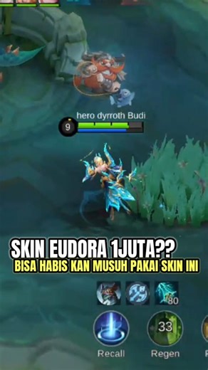 REVIEW SKIN EUDORA DI EPIC ABADI 2026 😱🔥#eudora #eudoramobilelegends #shorts