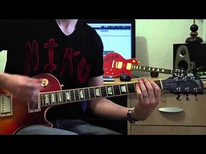 Bruno Mars - Locked Out Of Heaven (Full electric guitar cover)