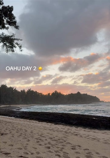 Day 2 🍣☀️🌴🌊🌺 #oahu #hawaii #traveltok #northshoreoahu #travelwithme @elizabethrosemendel @emilymendel