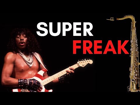 How To Play the SUPER FREAK Sax Solo (Rick James)