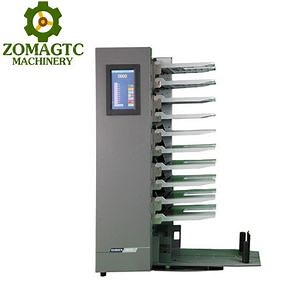 [Hot Item] Automatic 10 Trays Paper Collator Paper Sheet Gathering Machine Paper Collating Machine