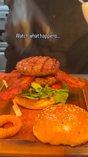 One pour. One serious burger. 🍔 This isn’t your average stack. It’s the Blues Brothers Burger. Double beef, crispy bacon, onion jam, and a rich homemade blue cheese sauce that takes it to another level. Built for bold flavours and big appetites. Would you order this… or is it a hard no? 👀 Tag the friend who’d smash it and come find out at Big Boys’ Burger Club. #BigBoysBurgerClub #BluesBrothersBurger #BurgerLovers #PhuketFood #ThailandEats | Big Boys' Burger Club